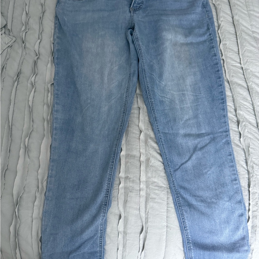 Democracy Light Blue Straight Leg Jeans